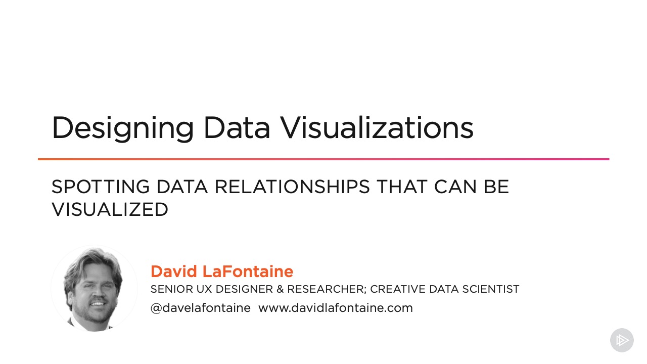 david lafontaine designing data visualizations course pluralsight