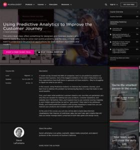 david lafontaine pluralsight course predictive analytics